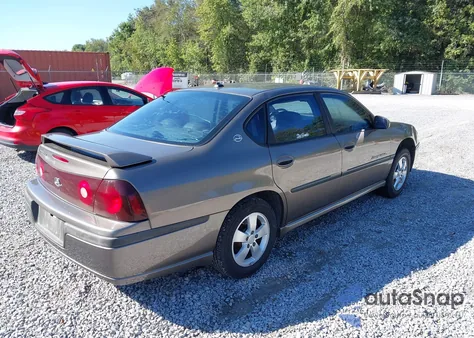 2003 Chevrolet Impala Ls из США, поврежденный, VIN 2G1WH52K039409522